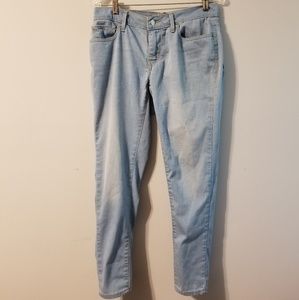 LEVI'S 710 Super Skinny Light Wash Jeans Size 28
